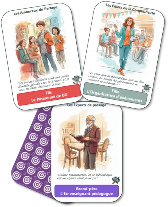 Le jeu des 7 familles de bibliothécaires